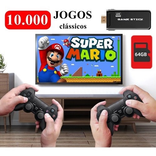 Máy Chơi Game 4 Nút HDMI 64gb - 10.000 Trò Chơi Cổ Điển 4 Nút