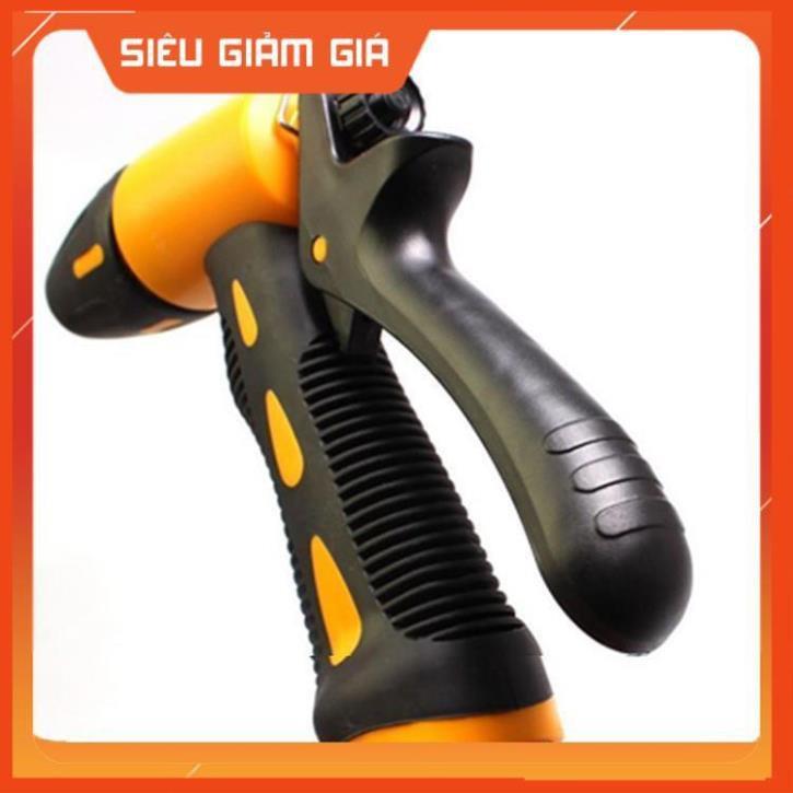 Vòi xịt nước tăng áp thông minh rửa xe, tưới cây có đầu xoay tiện lợi