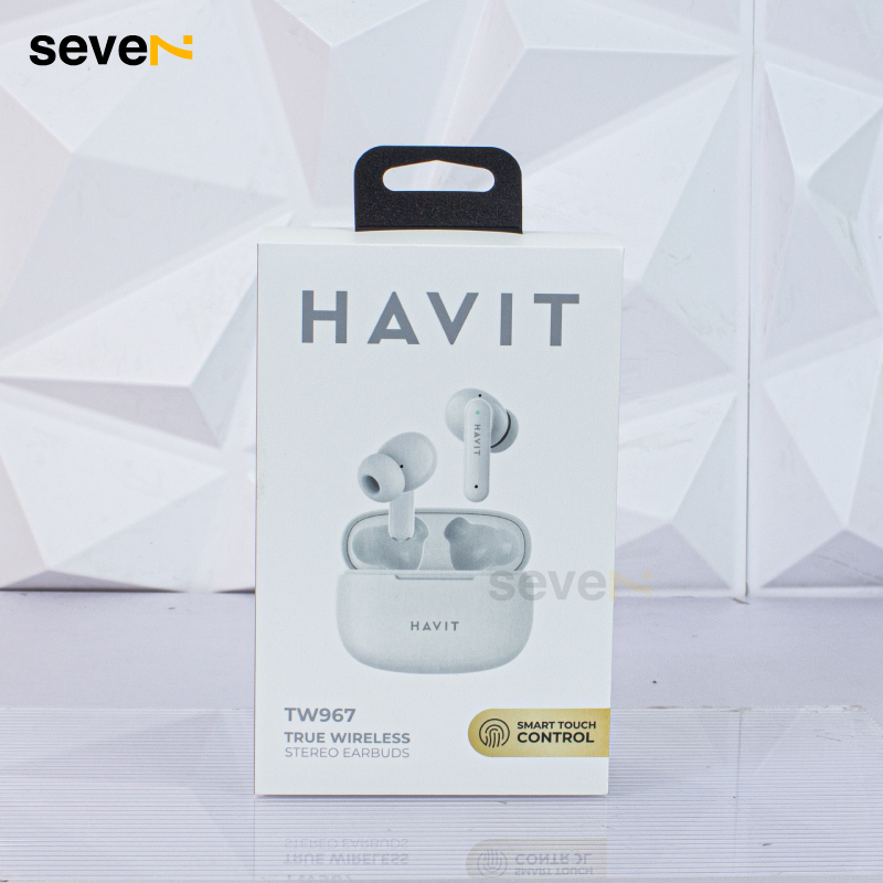 Hình ảnh TAI NGHE TWS HAVIT TW967 STEREO EARBUDS Hàng Chính Hãng 