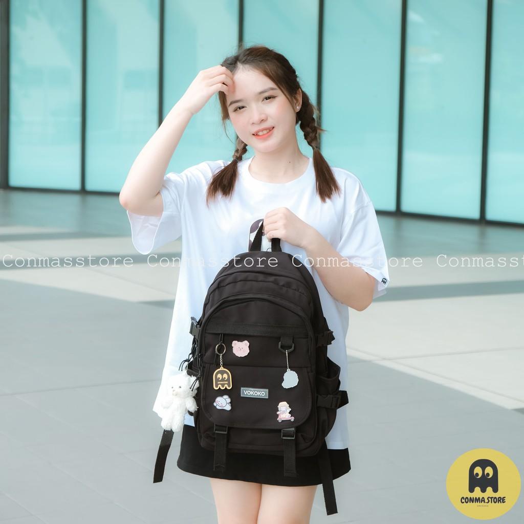 Balo Đen Vokoko v2 siêu nhiều ngăn - Hot hit HÀNG CÓ SẴN
