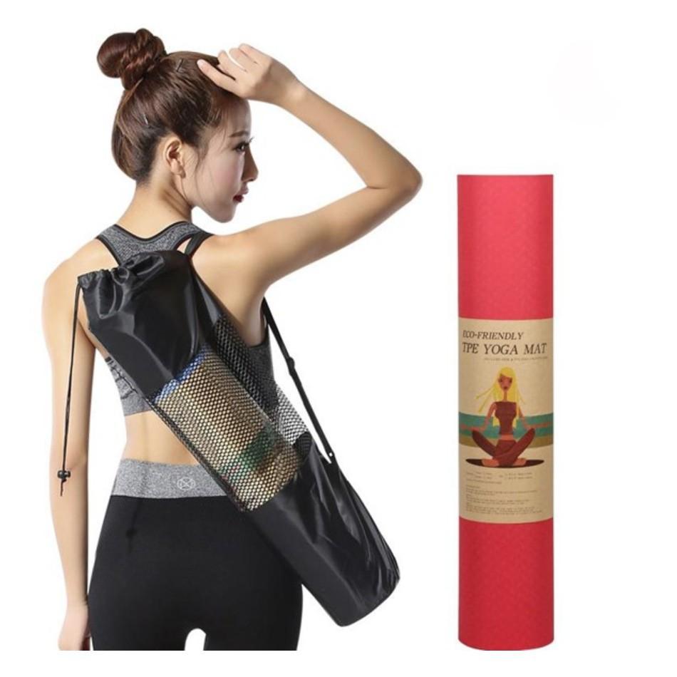 THẢM TẬP YOGA TPE CAO CẤP 2 LỚP 6MM YO13