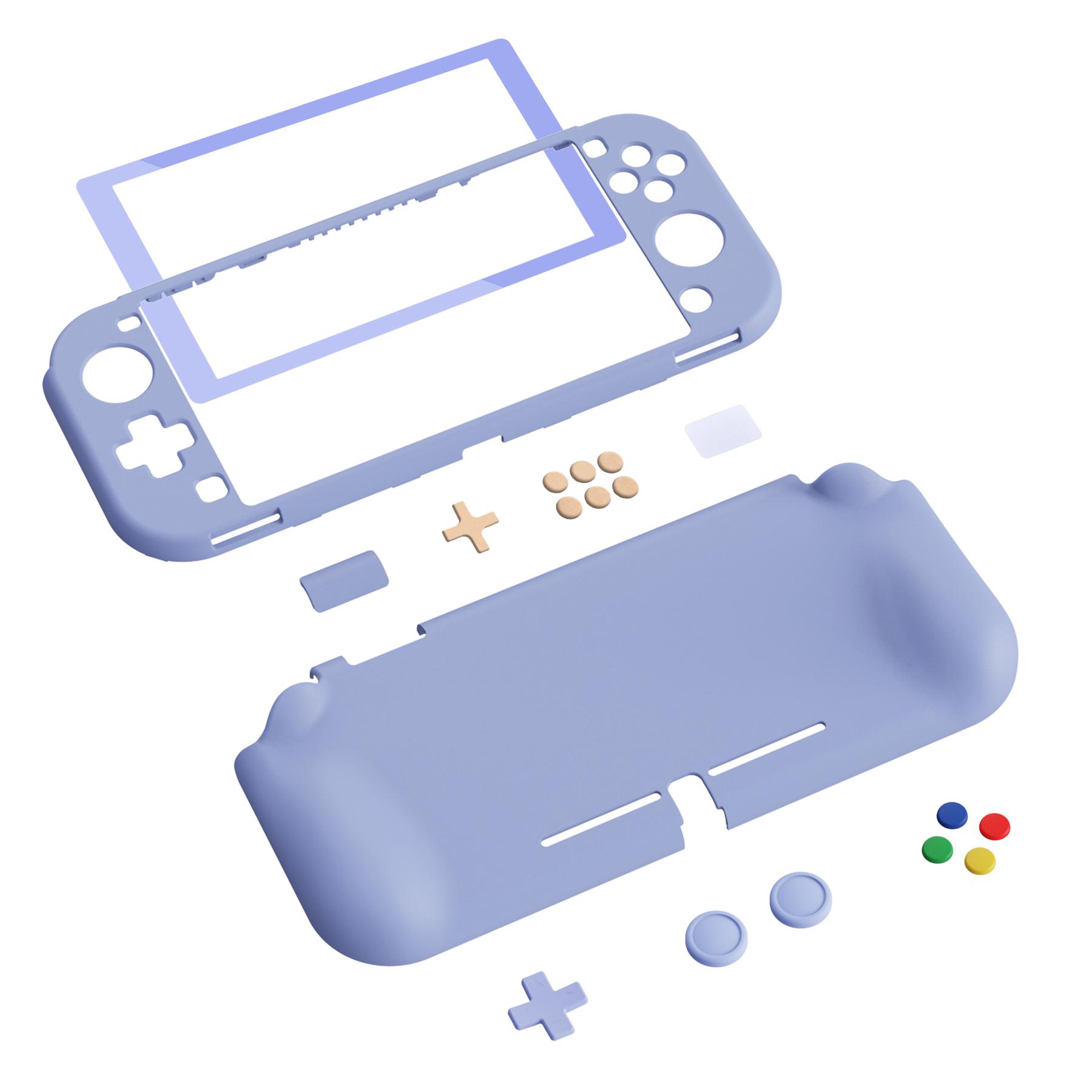 PlayVital ZealProtect Vỏ bảo vệ công thái học dành cho Nintendo Switch Lite W/Miếng bảo vệ màn hình