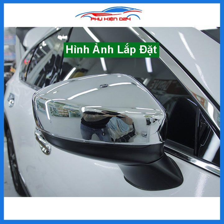 Ốp gương Mazda CX5 2018-2019-2020-2021-2022 mạ crom bảo vệ chống trầy trang trí làm đẹp xe