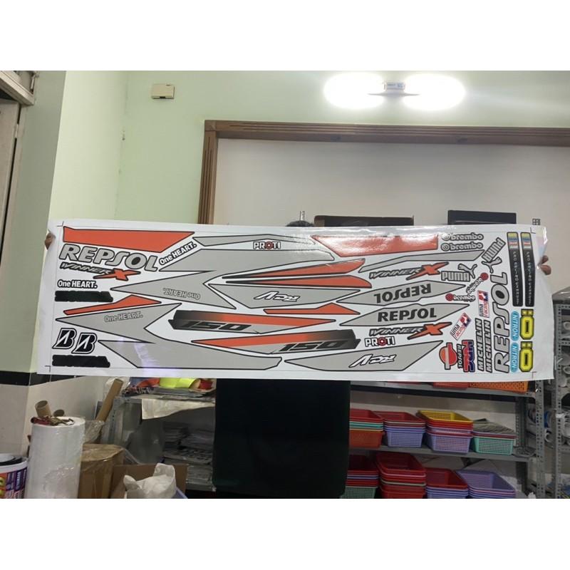 Tem rời dành cho xe WINNER X ĐEN