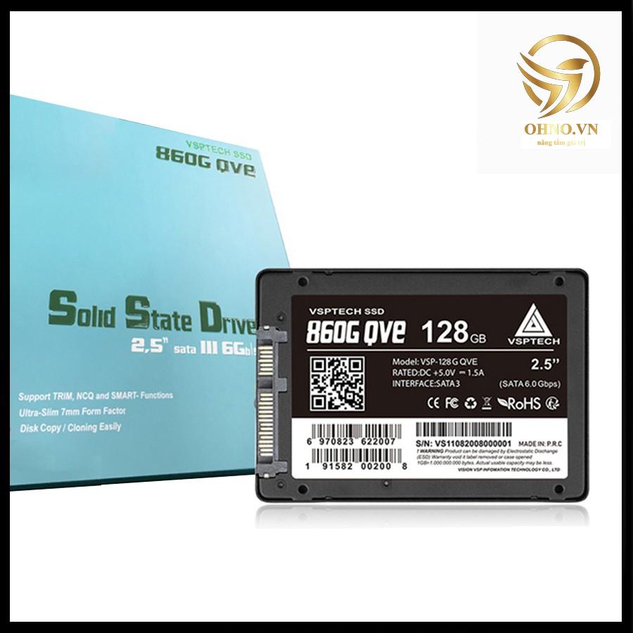 Ổ Cứng SSD VSPTECH (860G QVE) 120GB 128GB 240GB Ổ Cứng Máy Tính PC Laptop 2.5inch Cổng SATA3 6Gb/s - OHNO VIỆT NAM