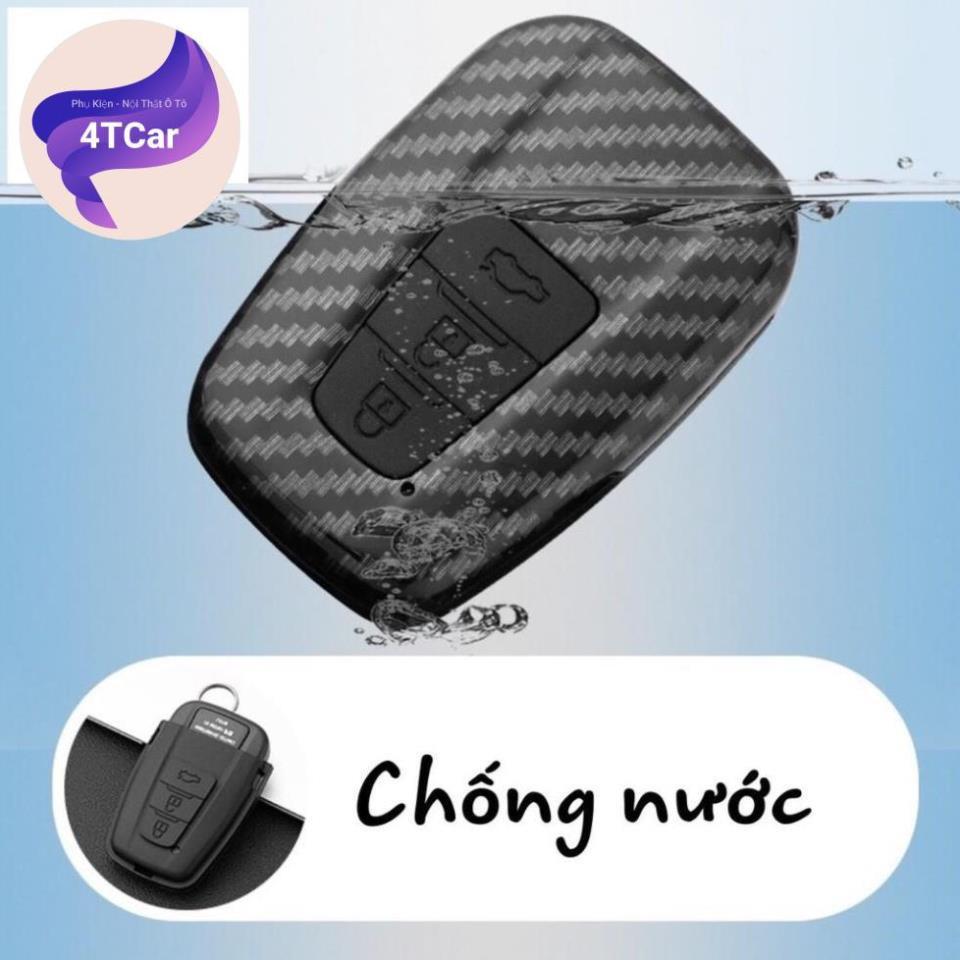 ỐP KHOÁ CARBON DÀNH CHO XE KIA FORTE, SORENTO, CARENT - HUYNDAI Đời Cũ