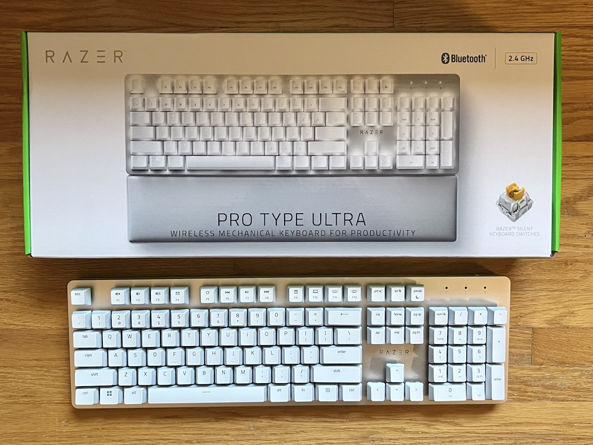 Bàn phím Razer Pro Type Ultra-Wireless Mechanical Productivity_Hàng chính hãng