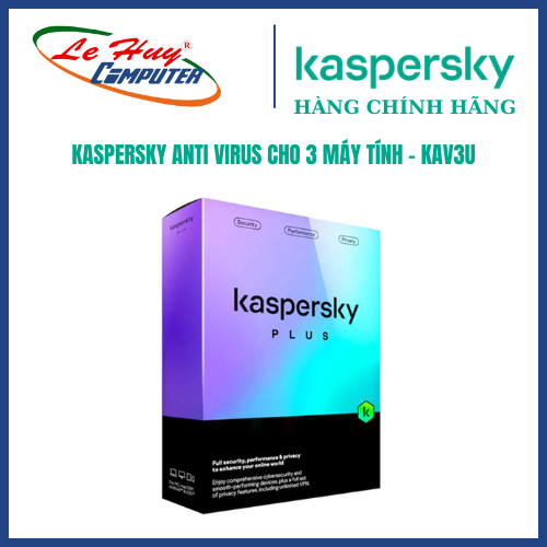 Hình ảnh Kaspersky Anti Virus Cho 3 Máy Tính - KAV3U - Hàng chính hãng