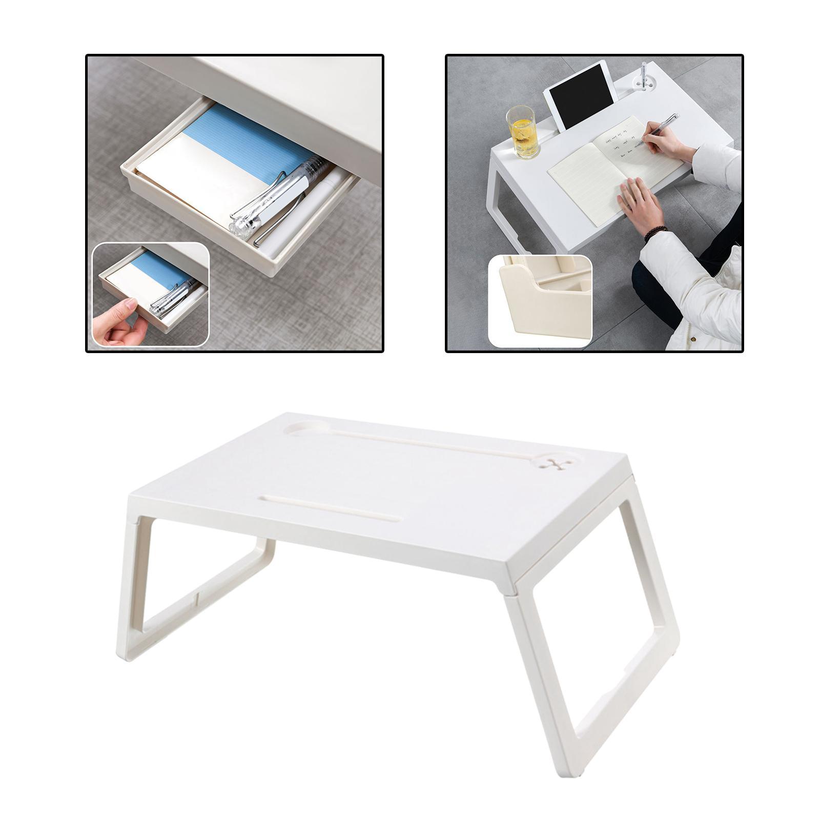 Laptop Desk lap Tray Table Folding Laptop Table for Carpet Working