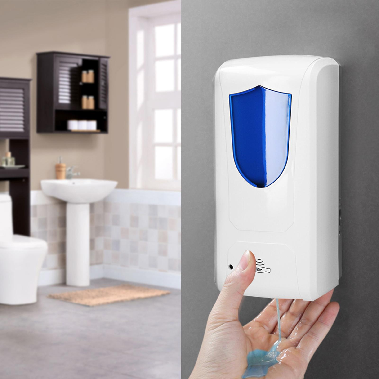 Máy phân phối xà phòng hồng ngoại tự động 1000ml, treo tường, không chạm