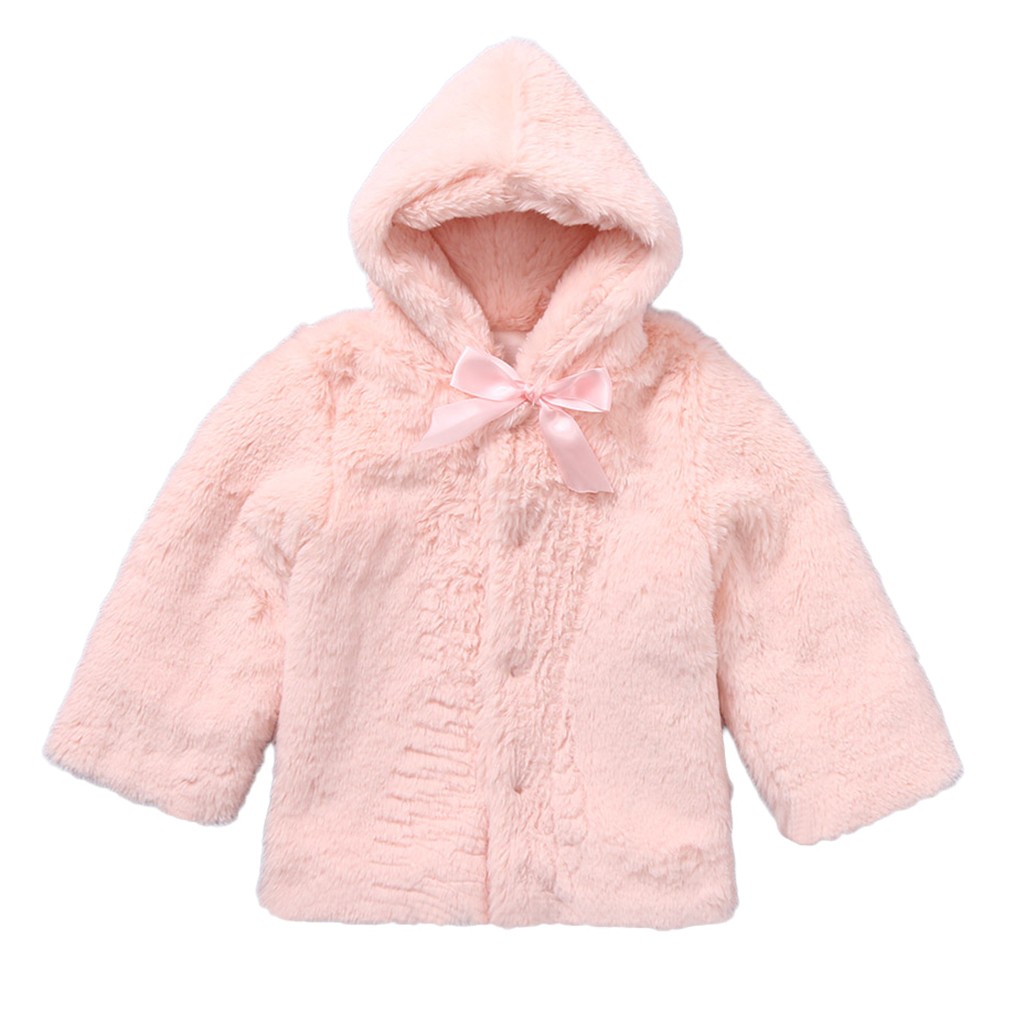 fuzzy baby jacket