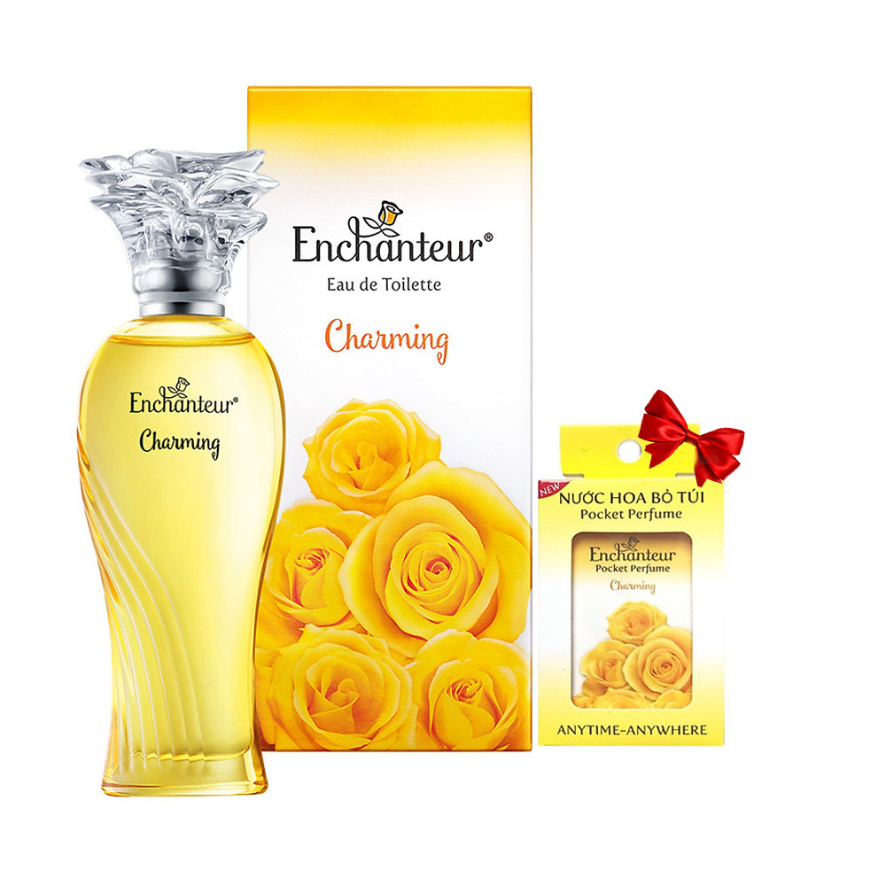 Nước Hoa Cao Cấp Enchanteur Charming +Tặng Nước Bỏ túi Enchanteur 18ml