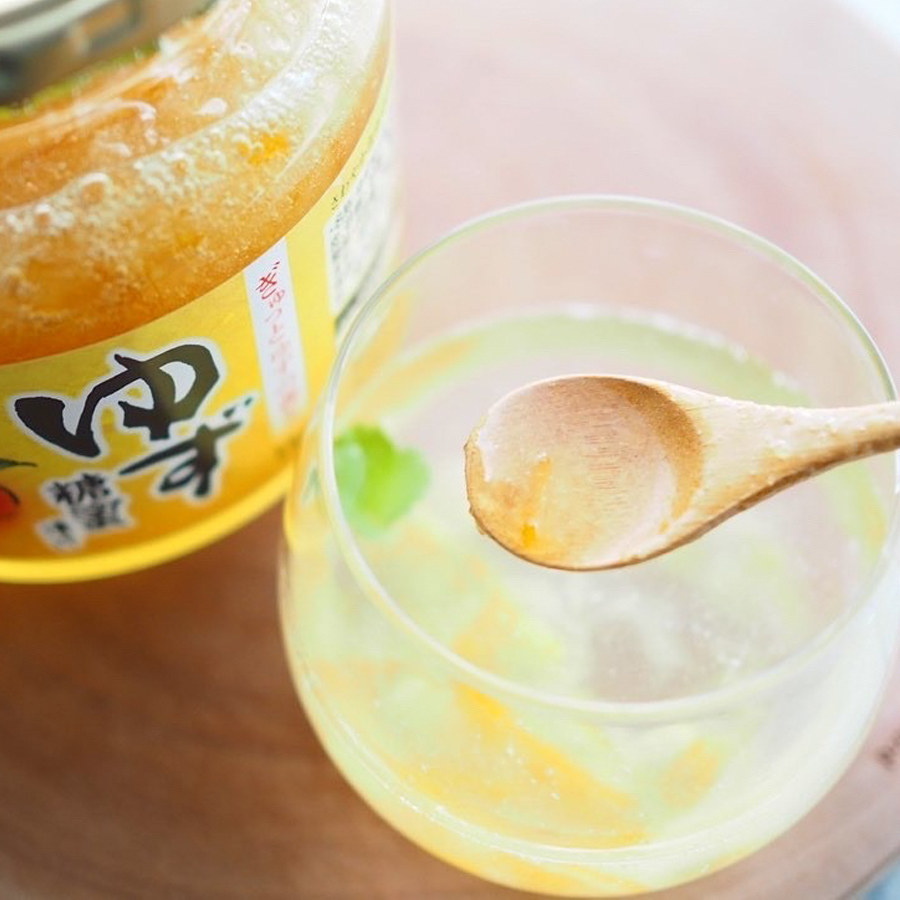 Mứt chanh ngâm mật ong Yuzu 1kg Nhật Bản