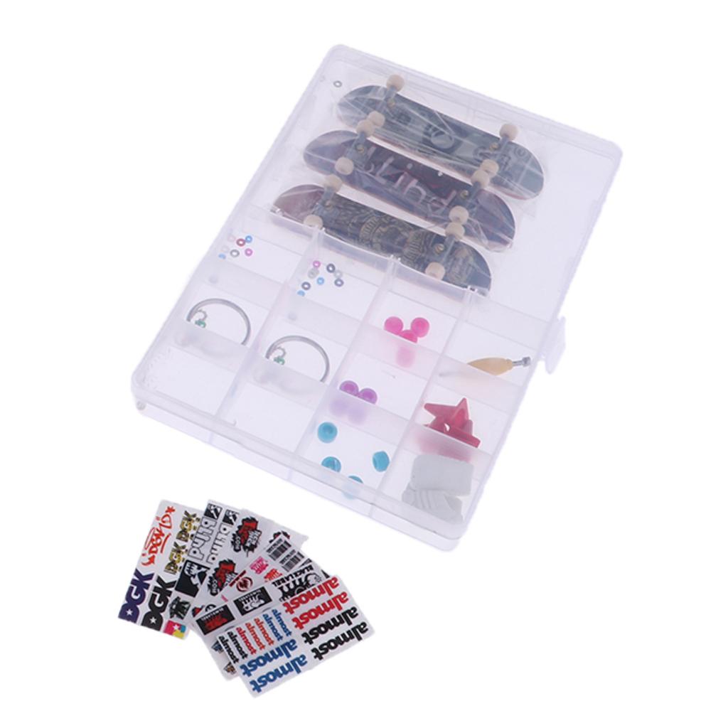 9 Mini Ván Trượt Ngón Tay Đồ Chơi Sàn Tàu Ngón Tay Ban Tặng Cho Ván Trượt Ngón Tay Người Hâm Mộ Trẻ Em & Người