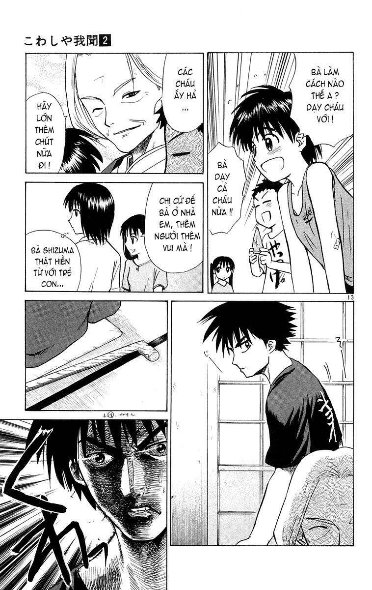 kowashiya gamon - nhiệm vụ đặc biệt chapter 14 13