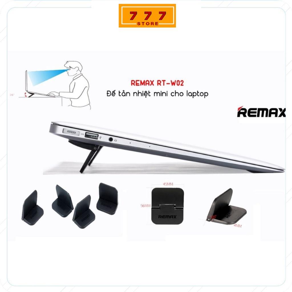 REMAX Đế Tản Nhiệt, Kệ Kê Macbook Laptop Dạng 2 Thanh Chân Gập Cooling Stand