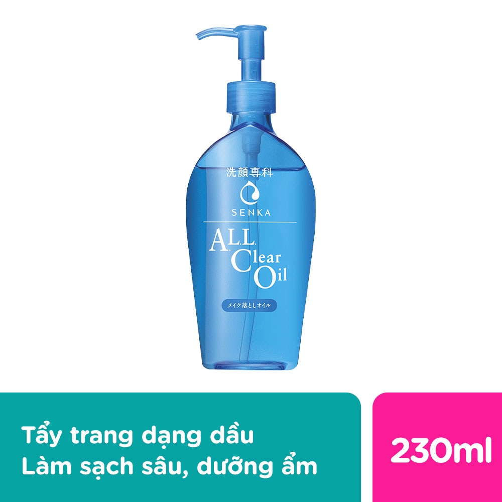 Dầu Tẩy Trang Senka A.L.L Clear Oil 230ml