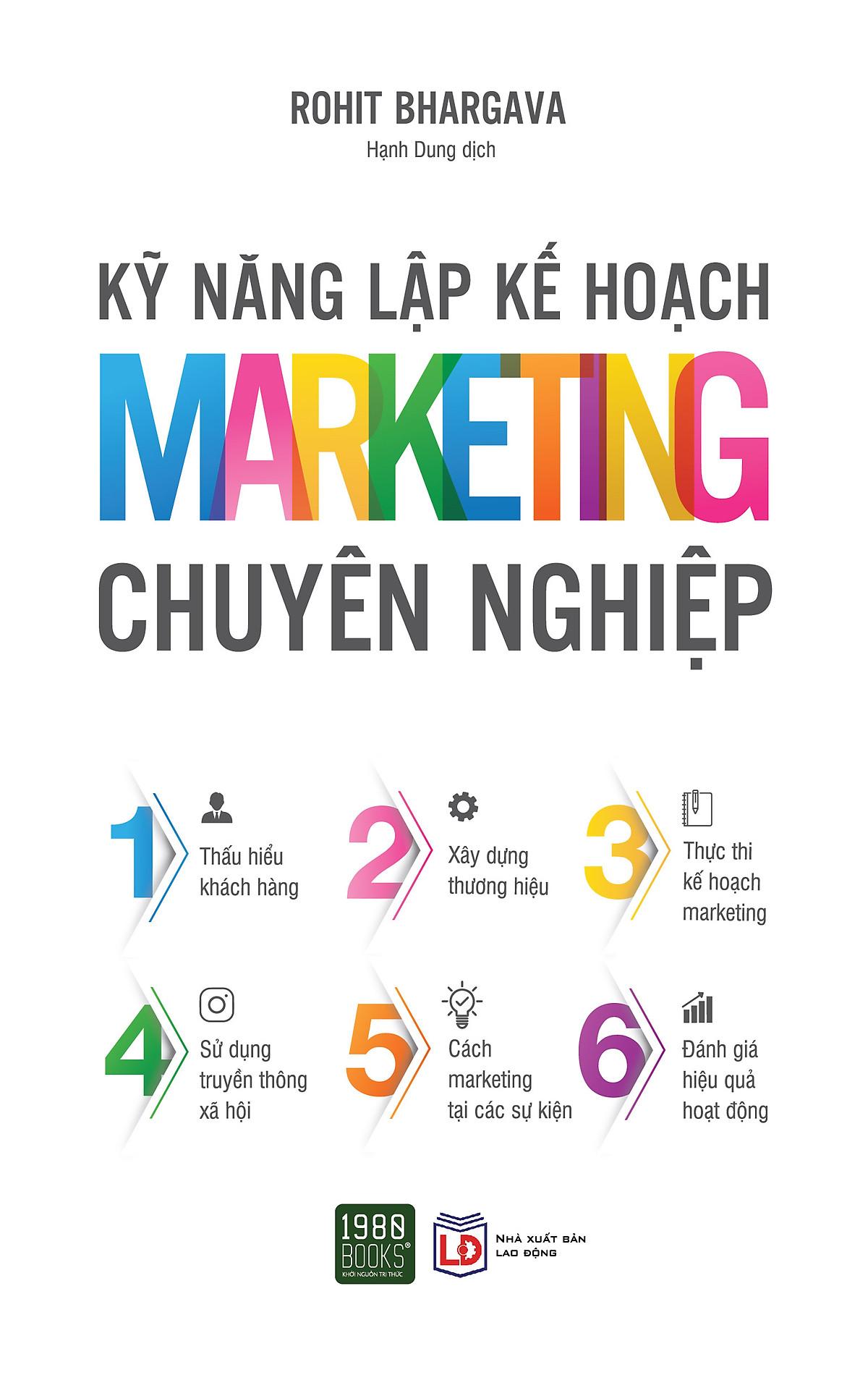 Kỹ Năng Lập Kế Hoạch Marketing Chuyên Nghiệp - Bản Quyền