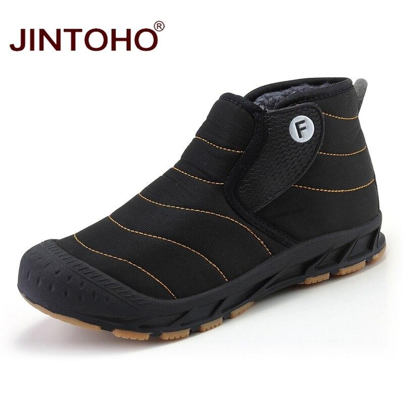 Large Size Unisex Winter Boots Warm Men Boots Warm Snow Shoes Slip On Men Shoes Winter Boots For Men