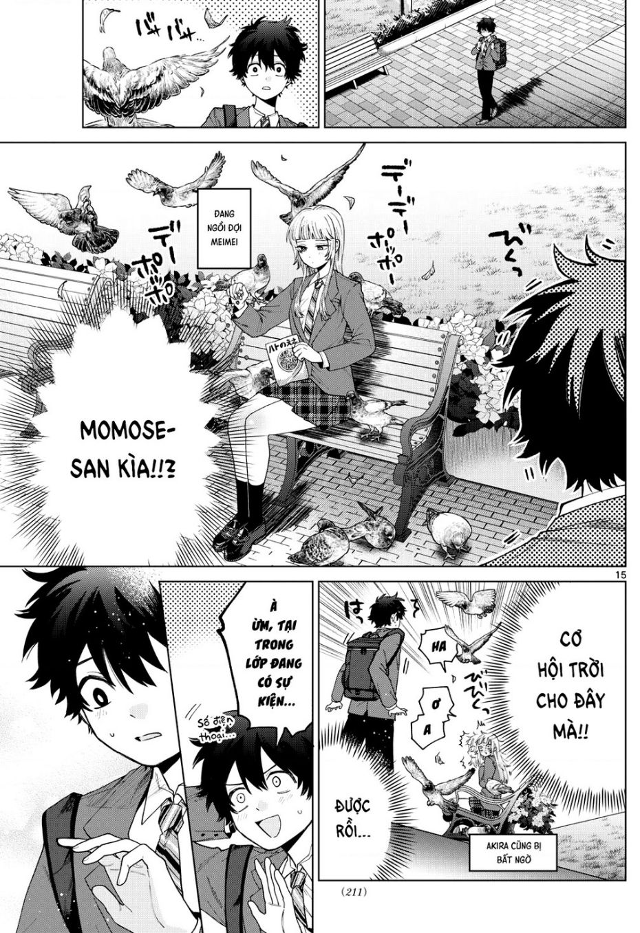 mối tình đầu đầy trắc trở của momose akira chapter 15 15