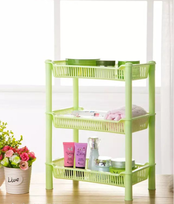 Kệ Để Đồ Chữ Nhật Đa Năng 3 Tầng Tiện Ích Nhựa Cao Cấp