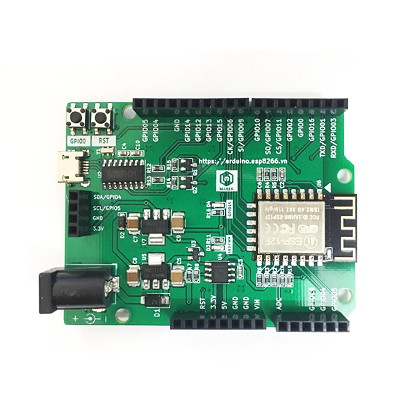 Bản mạch ESP8266 - IoT WiFi Uno