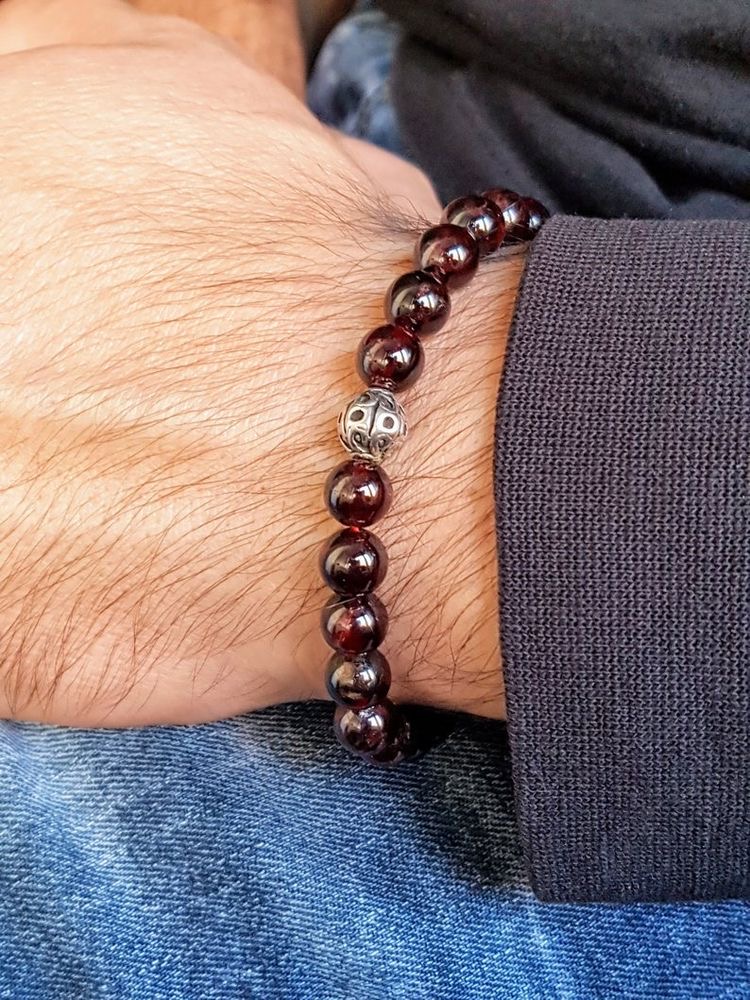 Vòng tay đá Garnet