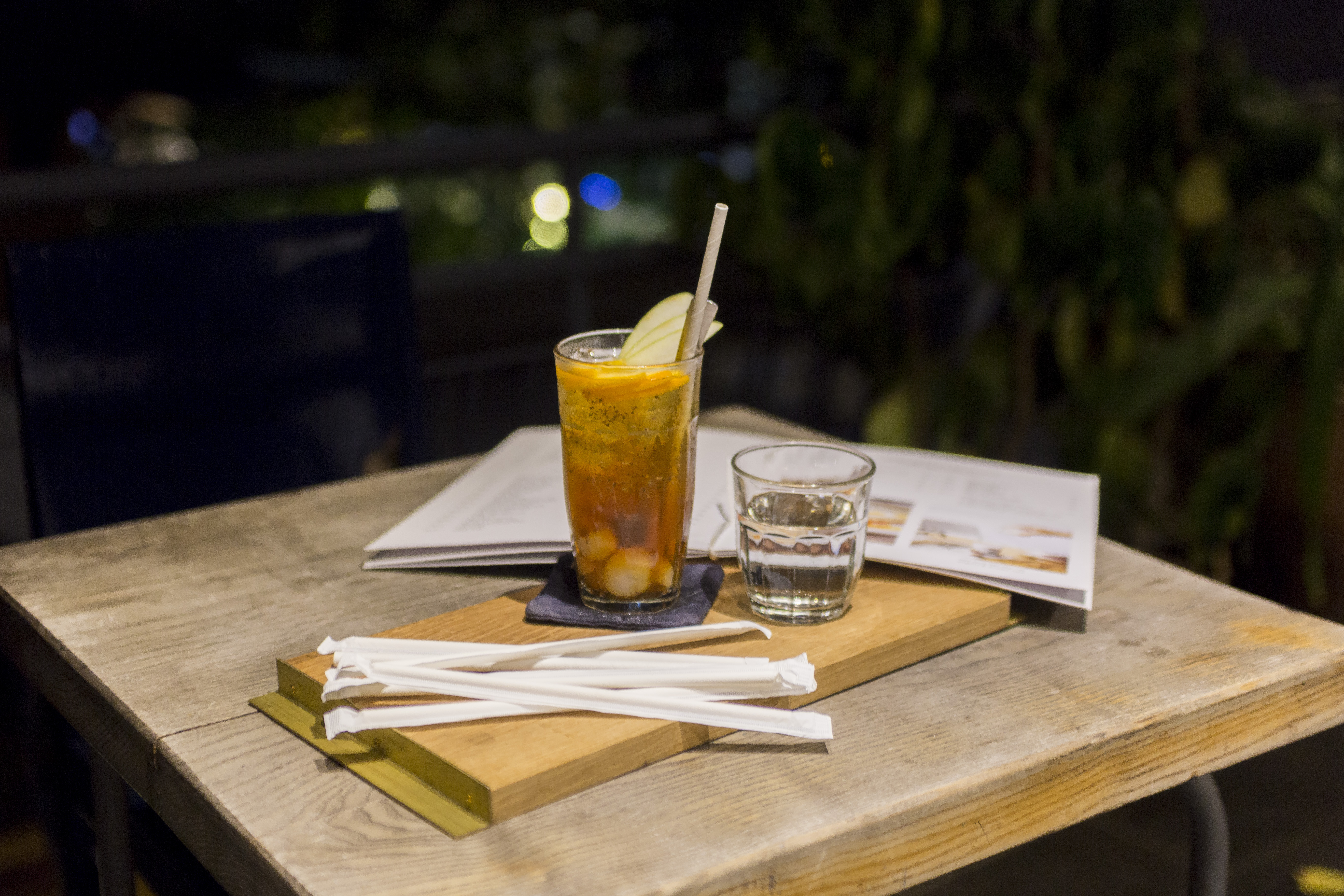 2500 ống hút màu trắng 6x197mm Clean paper straw dùng uống cà phê nước ngọt