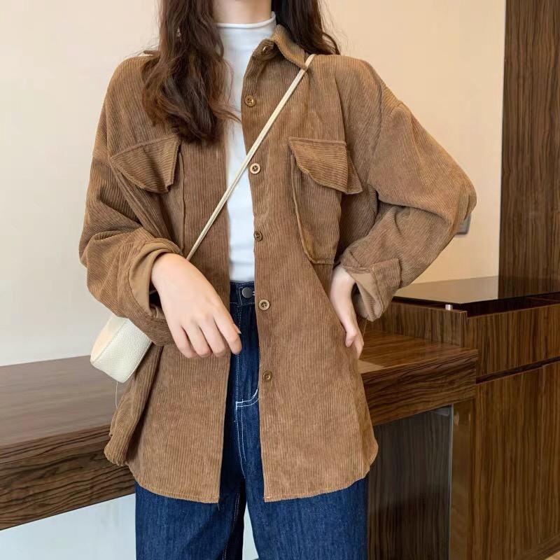 ÁO SƠ MI NHUNG NHIỀU MÀU