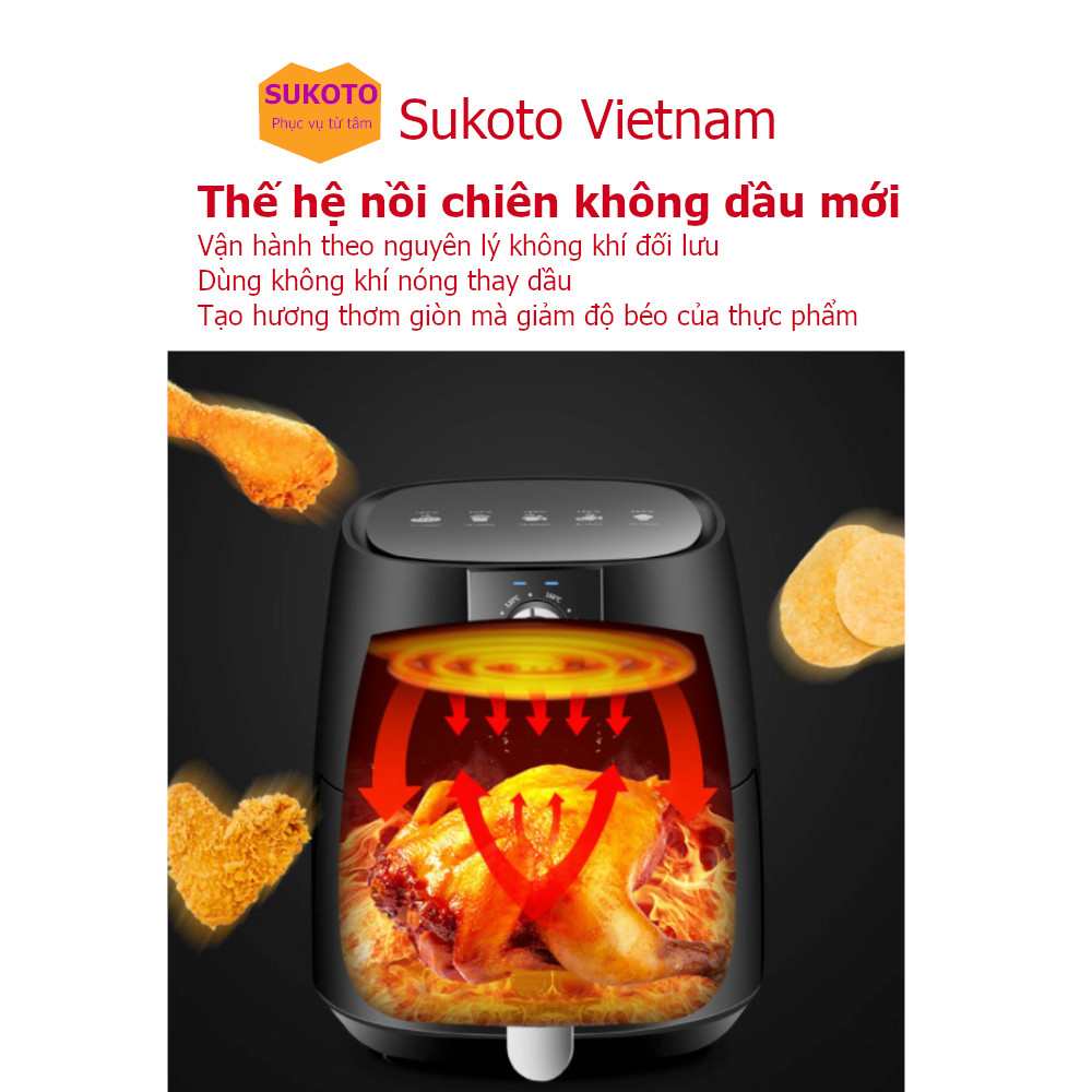 NỒI CHIÊN KHÔNG DẦU 7 LÍT