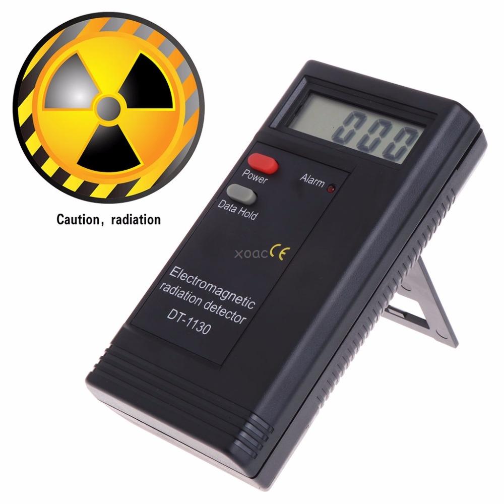 Máy dò bức xạ điện từ, Máy đo EMF kỹ thuật số LCD, DT1130 A10 Dosimeter Tester Giao hàng trực tiếp