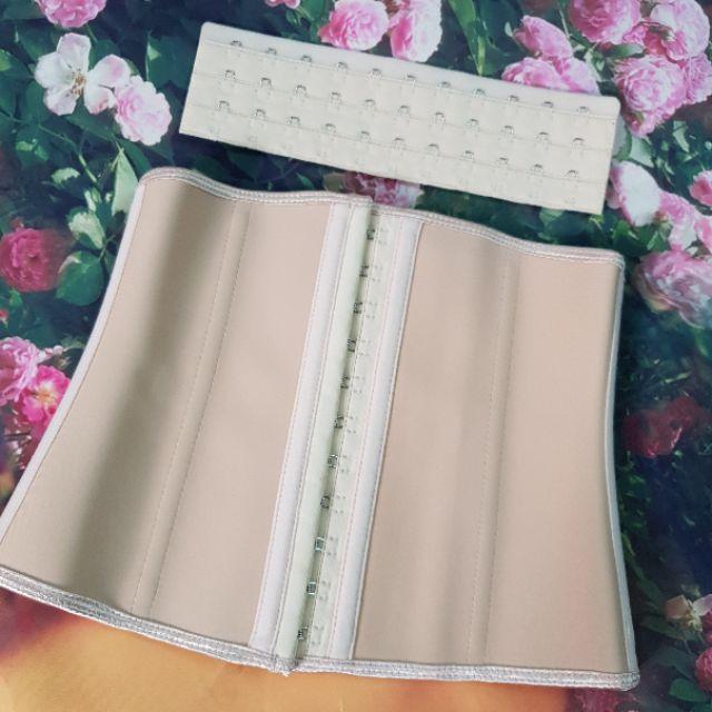 Đai nịt bụng latex 9 xương có 24cm và 29cm