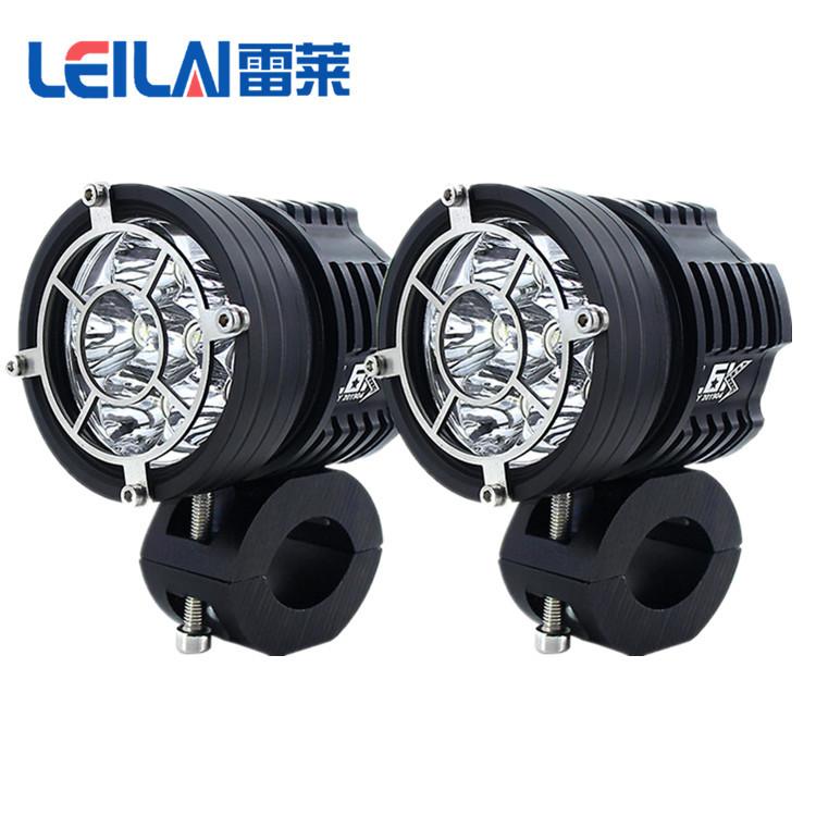 Giá thấp nhất xe máy phân khối lớn LED đèn phụ trợ xe máy đi xe đèn chiếu sáng mở rộng xe máy đèn pha nhấp nháy