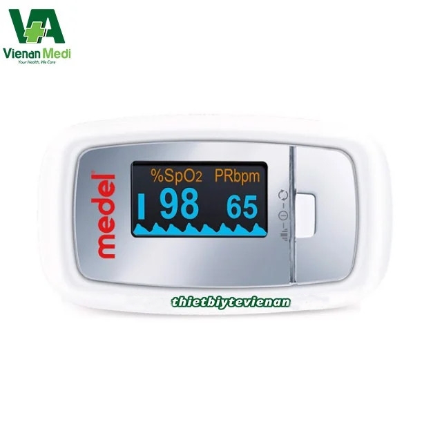 MÁY ĐO NỒNG ĐỘ BÃO HOÀ OXY TRONG MÁU OXIMETER- SPO2 MEDEL PO01 - MADE IN ITALY