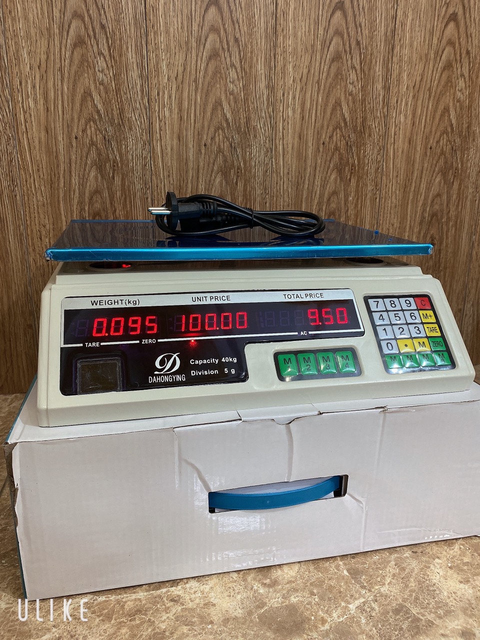 Cân tính tiền tối đa 40kg điện tử cao cấp xuất Hàn, cân tính tiền, cân điện tử