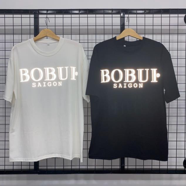 Áo Thun Tay Lỡ SAIGON BOBUI Cotton Unisex Nam Nữ , Áo thun tay lỡ form rộng in hoạ tiết chữ phông ulzzang unisex nam nữ đều mặc được