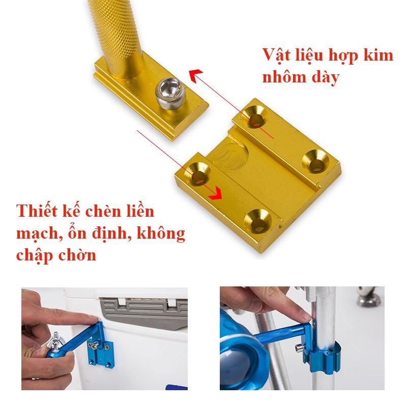 Pat Gắn Đèn Trợ Sáng - Lắp Ghế Câu , Thùng Câu Chuyên Dụng Cao Cấp LK-7