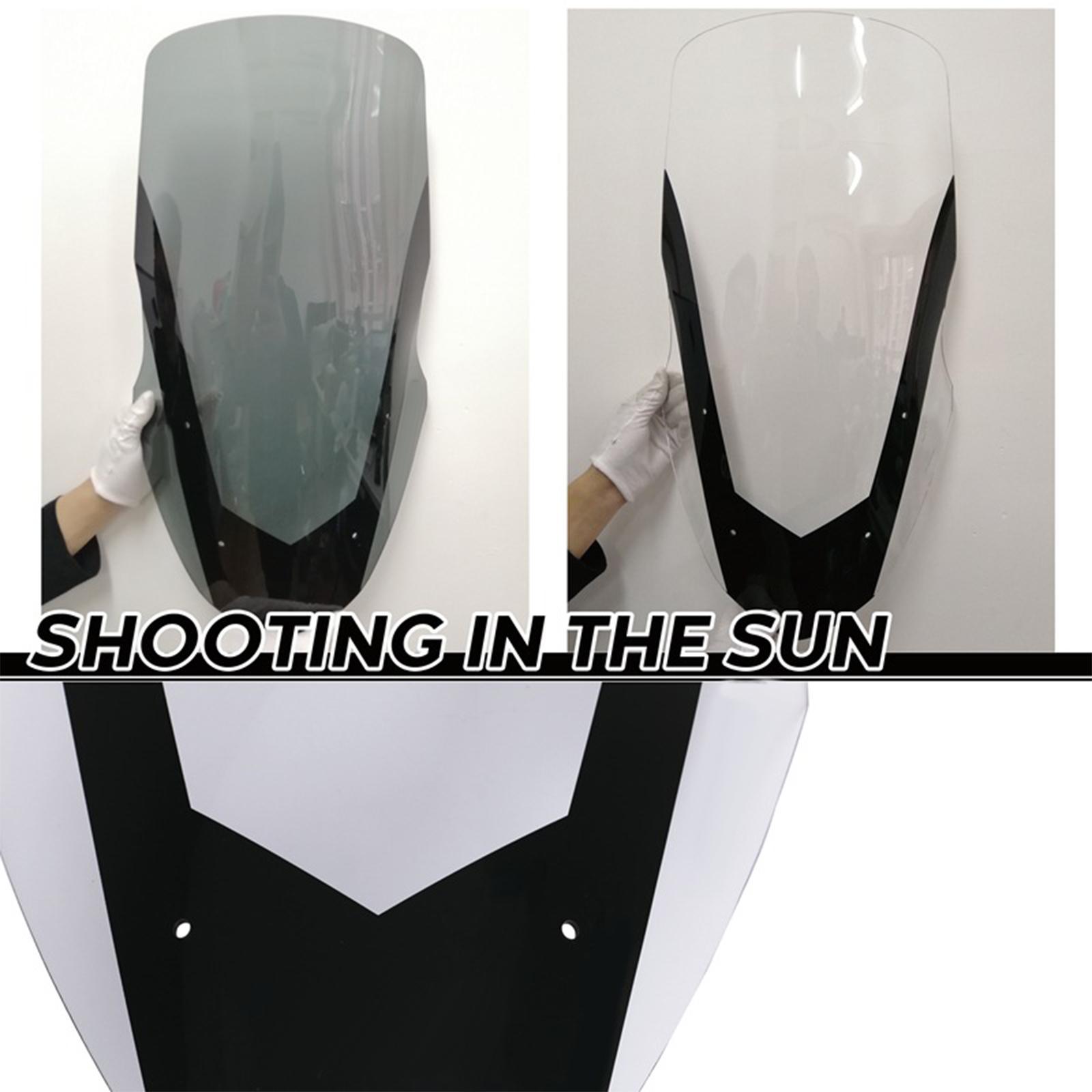 Motorcycle Windshield Windproof Windscreen Refitting High Performance Replacement