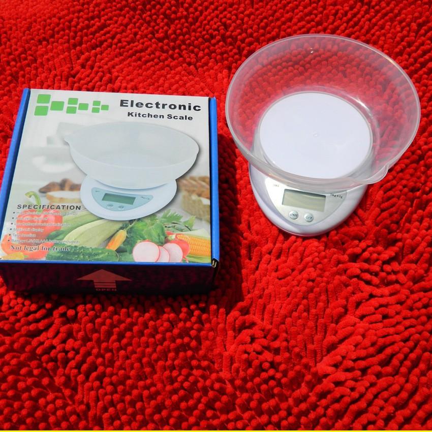 Cân điện tử mini nhà bếp 5kg Dụng Cụ Nhà Bếp-Cân điện tử mini B-05