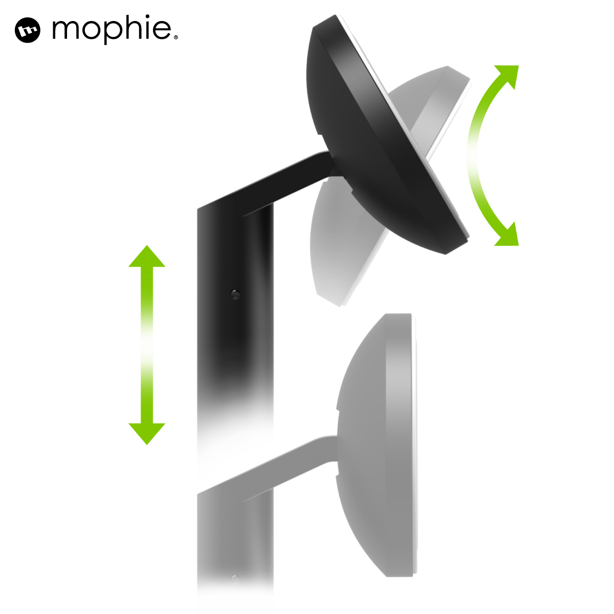 Đế sạc đa năng Mophie 3in1 extendable, sạc nhanh 3 thiết bị, BH 2 năm 1 đổi 1 - Hàng chính hãng