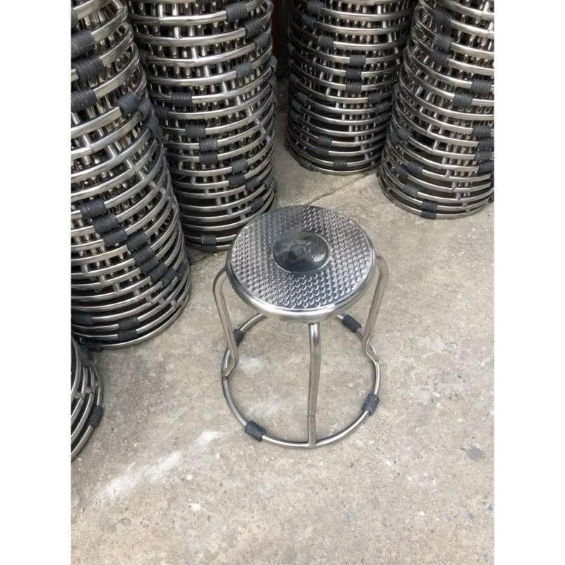 Ghế inox cao 45 cm inox 304 dày