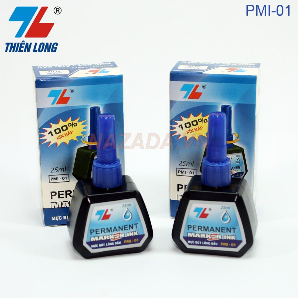 Mực Bút Lông Dầu INK PMI-01 Thiên Long 25ml