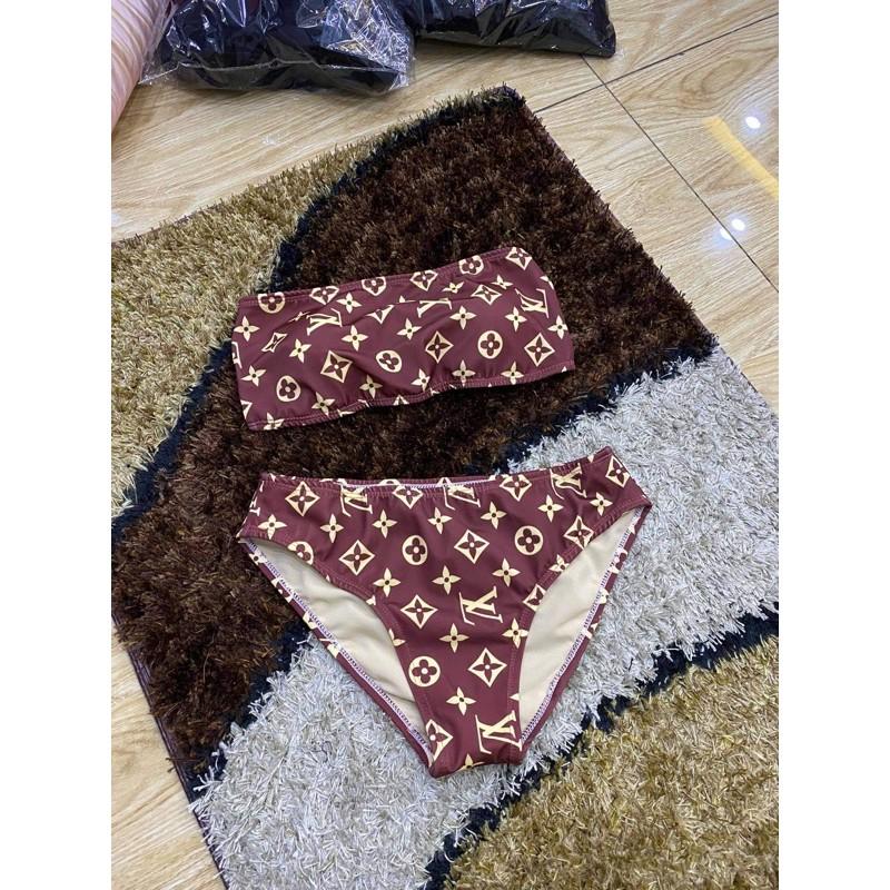 Bikini áo ống dạ quang (hình thật)