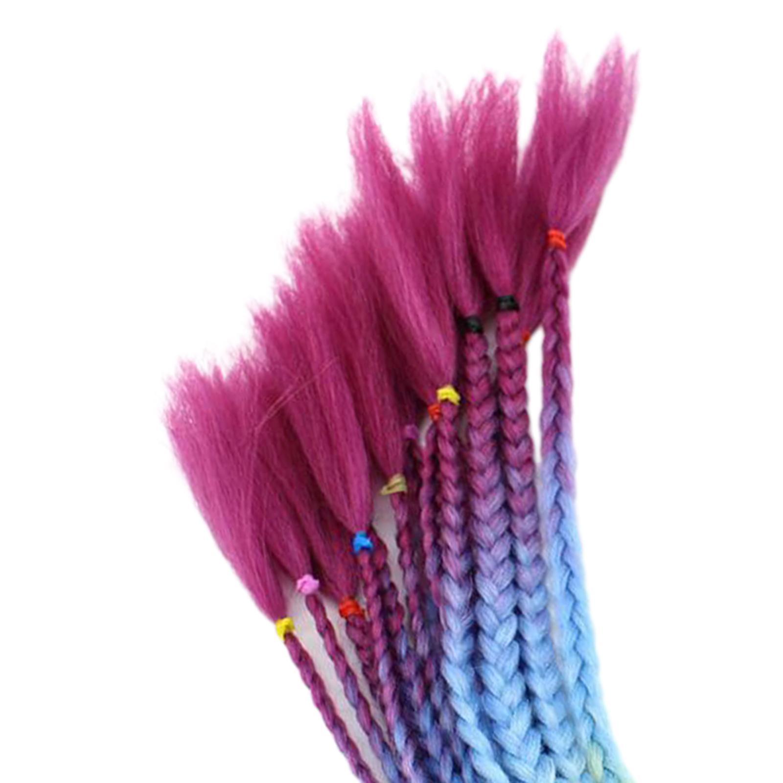 2x 55cm Gradient Ponytail for Motorcycle