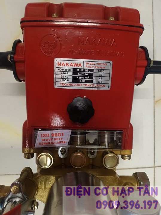 ĐẦU XỊT THUỐC 2HP - 5HP, ĐẦU PHUN THUỐC – XỊN ĐỎ