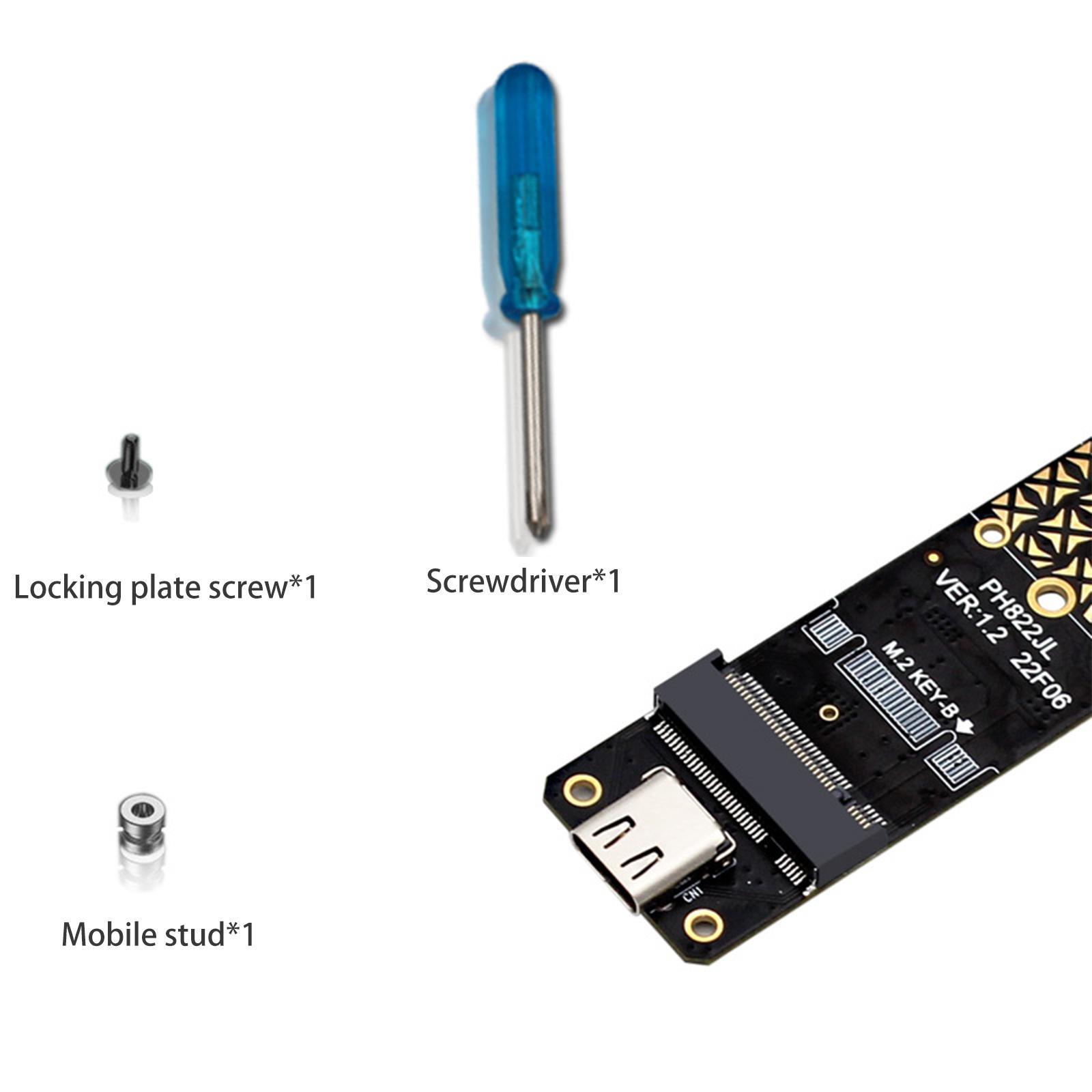M.2 B Key to Adapter Converter Anti Interference Portable for Home