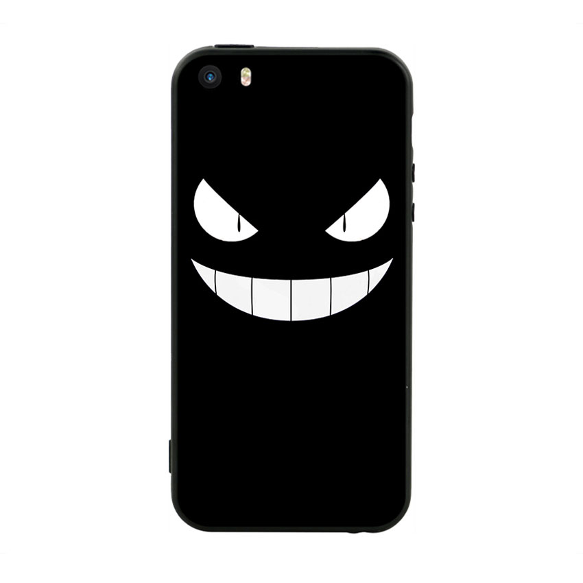 Ốp Lưng Viền TPU Cao Cấp Dành Cho iPhone 5/5s - Monster 01