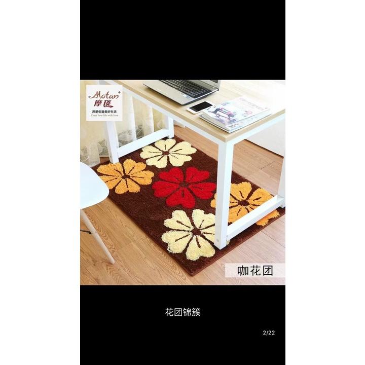 Thảm chùi chân lông cừu cao cấp hàng loại 1 họa tiết hoạt hình