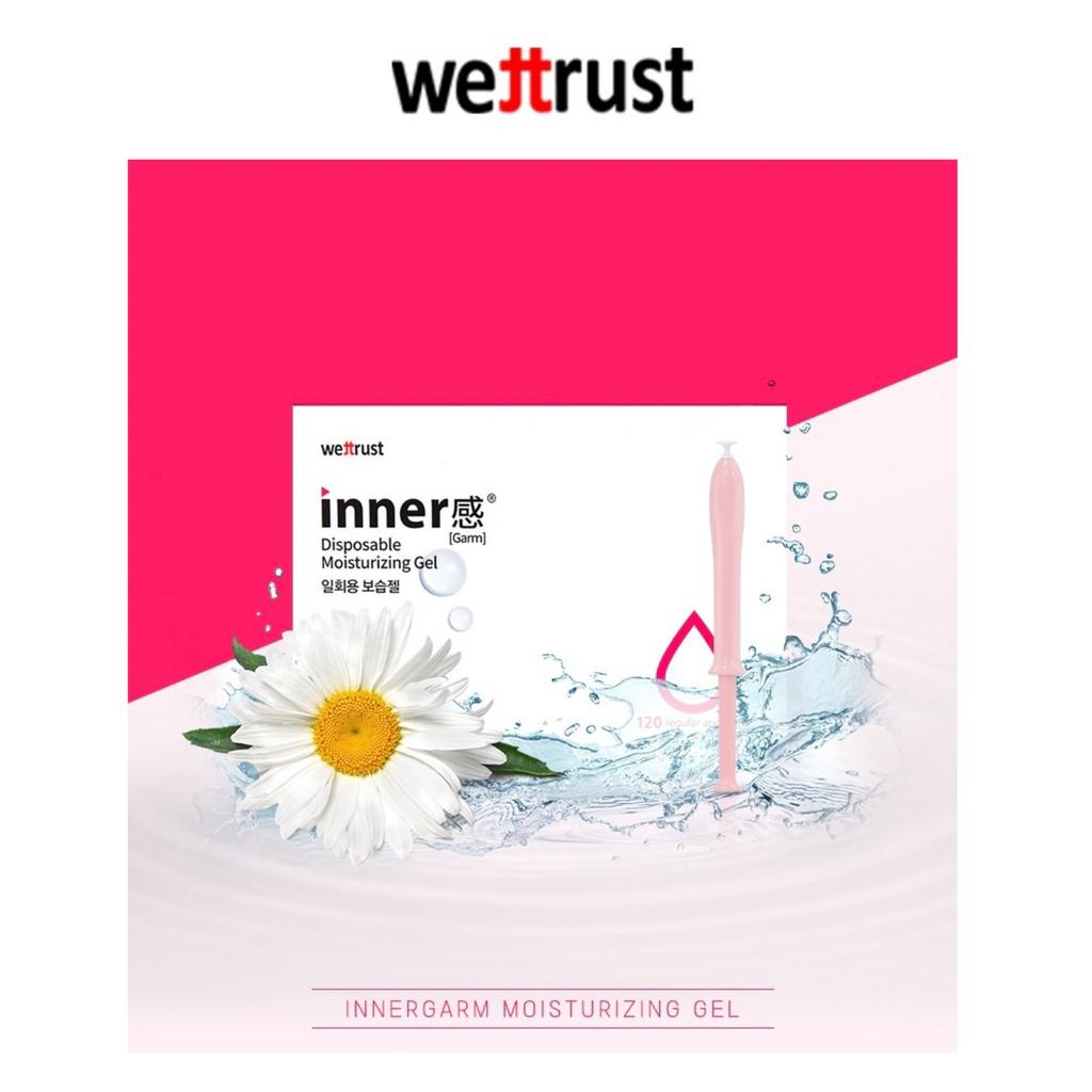 Gel dưỡng ẩm vùng kín Phụ Nữ Wettrust Inner Gel Disposable Moisturizing 5 ống