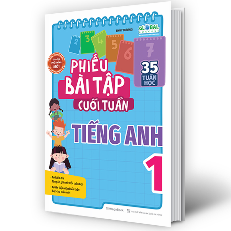 Hình ảnh Phiếu Bài Tập Cuối Tuần Tiếng Anh 1 (Global)